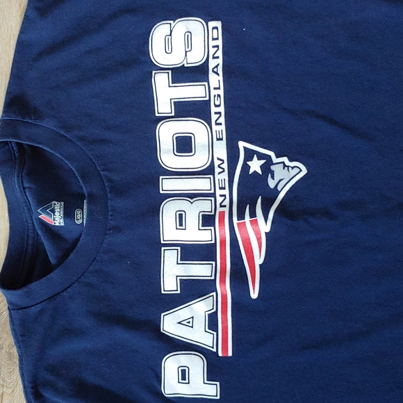 Majestic New England Patriots Long Sleeve T-Shirt Size L - Picture 2 of 5